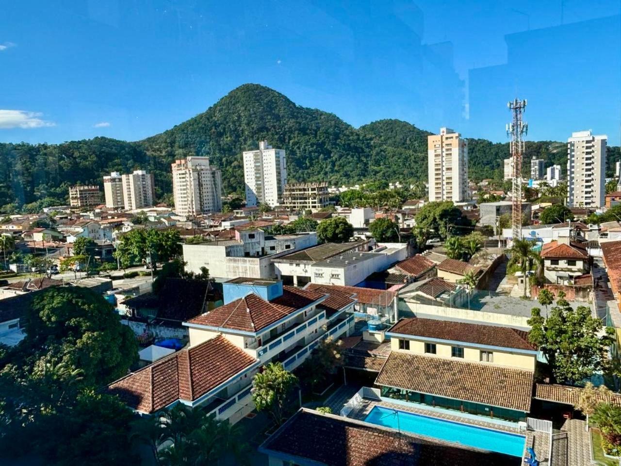 Novo Apto Canto Do Forte, Rua Praia Vista Montanha, Com Wi Fi, Homebeach10, 01 Vaga De Garagem, Melhores Restaurantes Ao Lado Praia Grande  Esterno foto